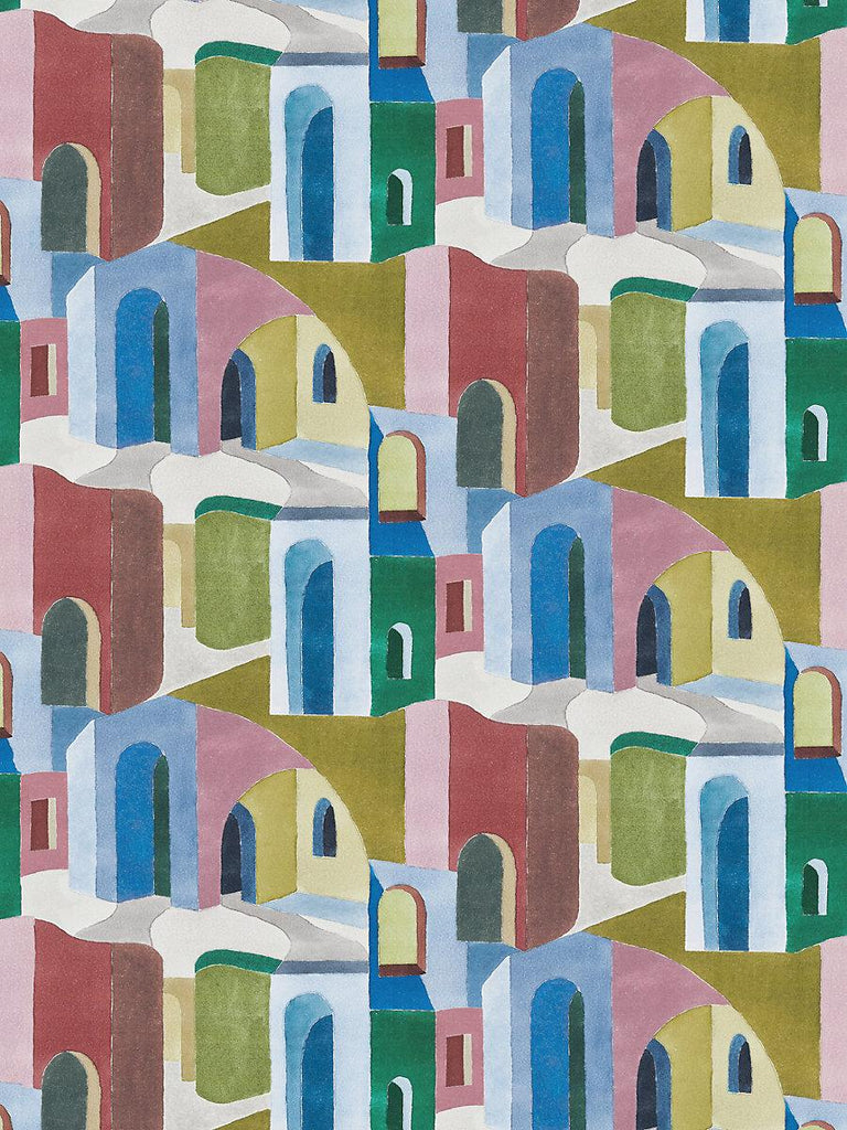 Scalamandre Riad Cotton Print Jewel Fabric