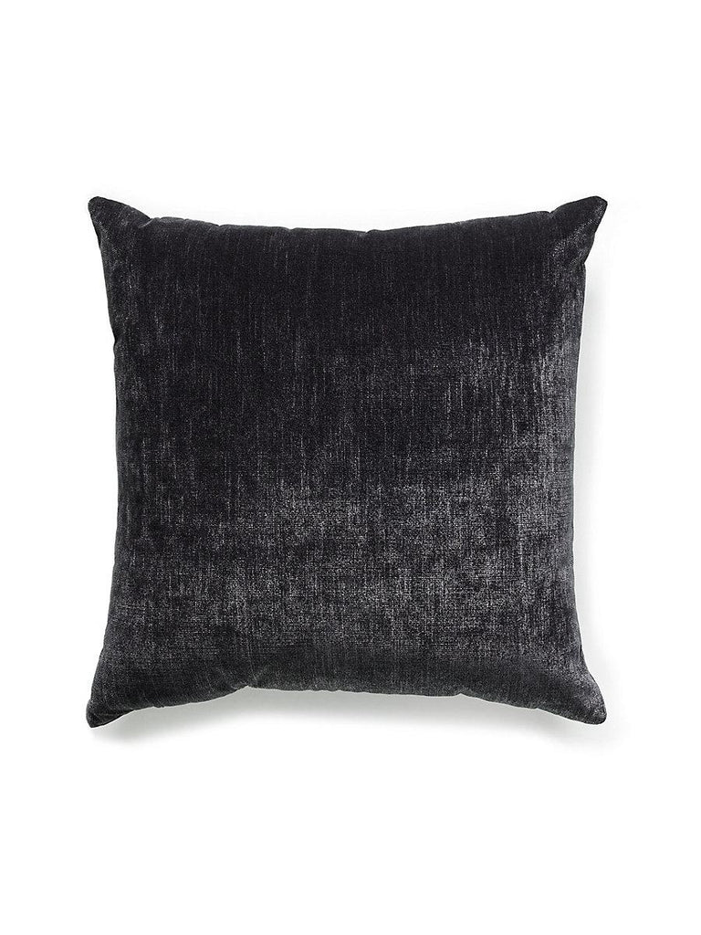 Scalamandre Supreme Velvet Pewter Pillow