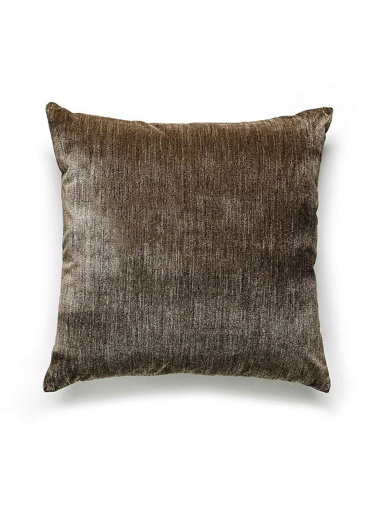 Scalamandre Supreme Velvet Walnut Pillow