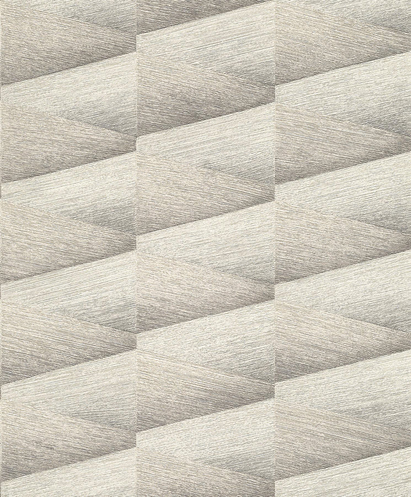 Brewster Home Fashions Shae Geo Sterling Wallpaper