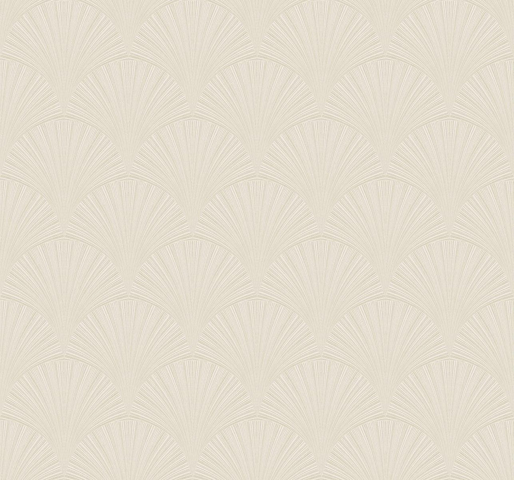 Seabrook Arches Beige Wallpaper