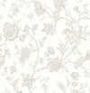 Seabrook Jasmine Chinoiserie Harbor Mist Wallpaper