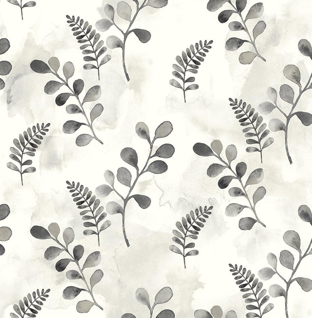 Seabrook Woodland Walk Grey Wallpaper