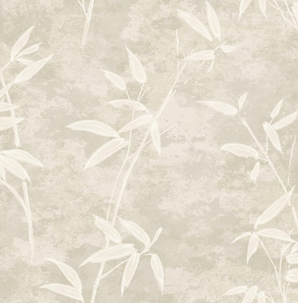 Seabrook Honshu Bamboo Warmstone Wallpaper