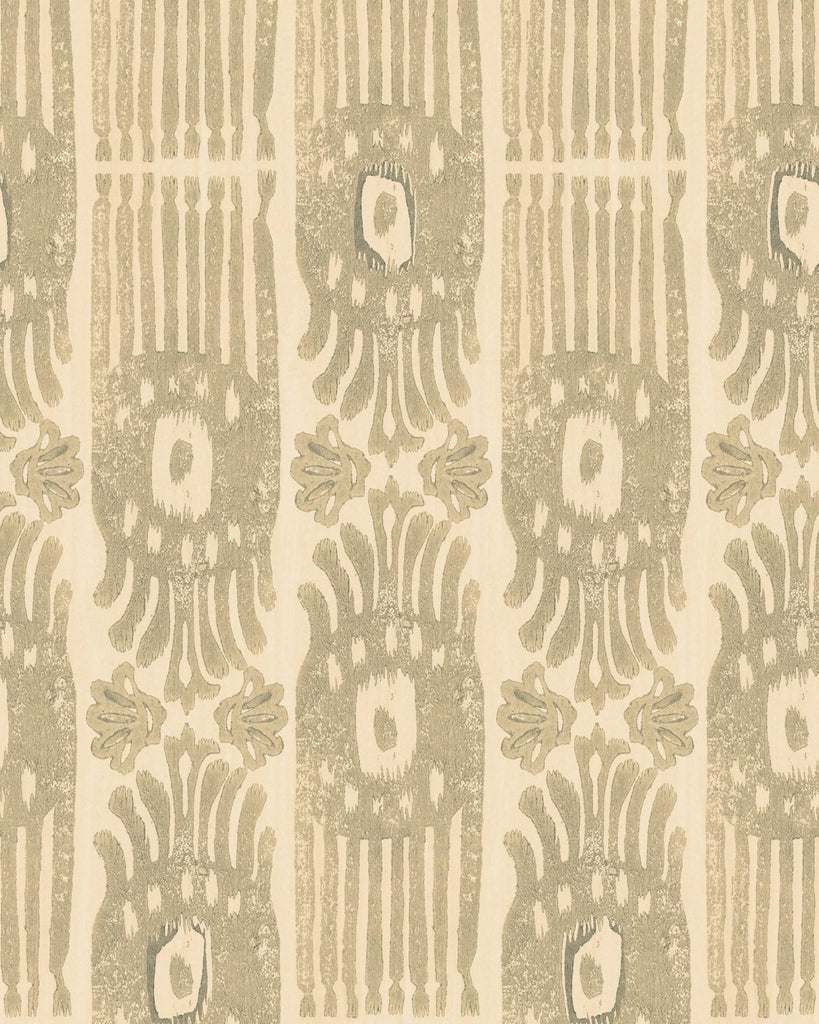 MindTheGap TRIBAL IKAT Angora The Curator's Cabinet Wallpaper