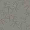 Brewster Home Fashions Origin Design Department Guadua Bamboo Leaves Grey Wallpaper