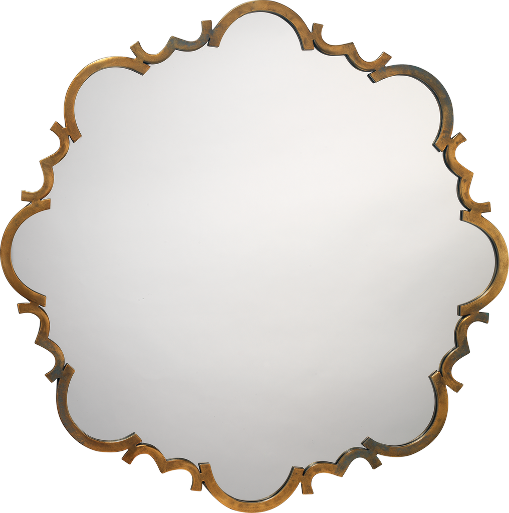 Jamie Young Saint Albans Brass Mirrors