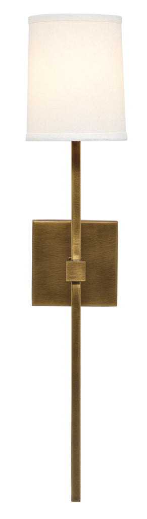 Jamie Young Minerva Antique Brass / White Wall Sconces