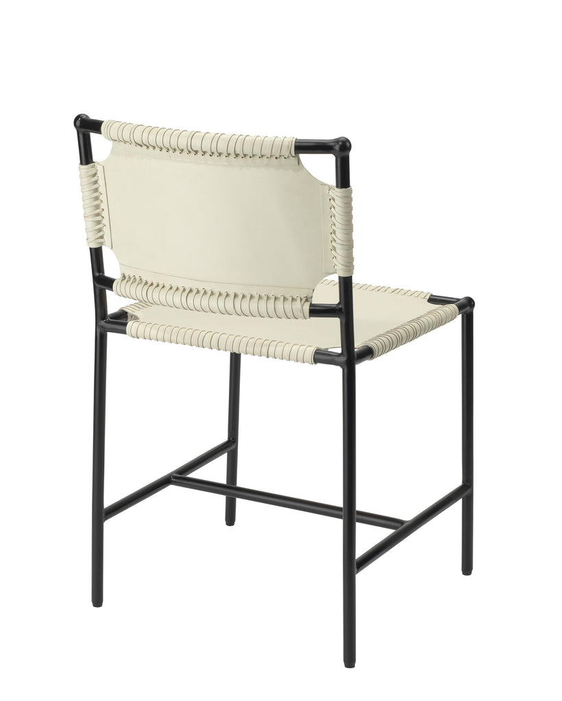 Jamie Young Asher Dining Chair White Furniture