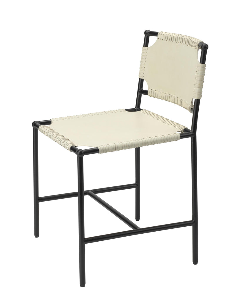 Jamie Young Asher Dining Chair White Furniture