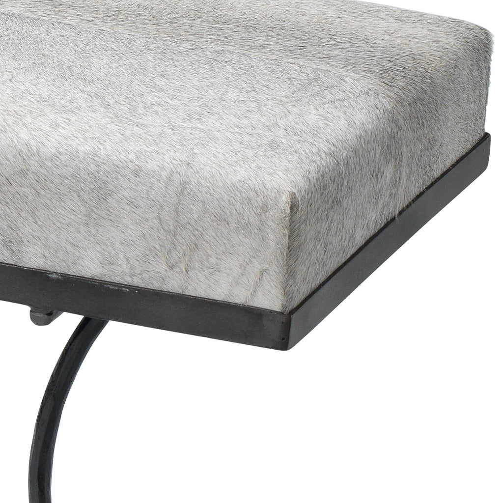 Jamie Young Kai Bench Grey Furniture