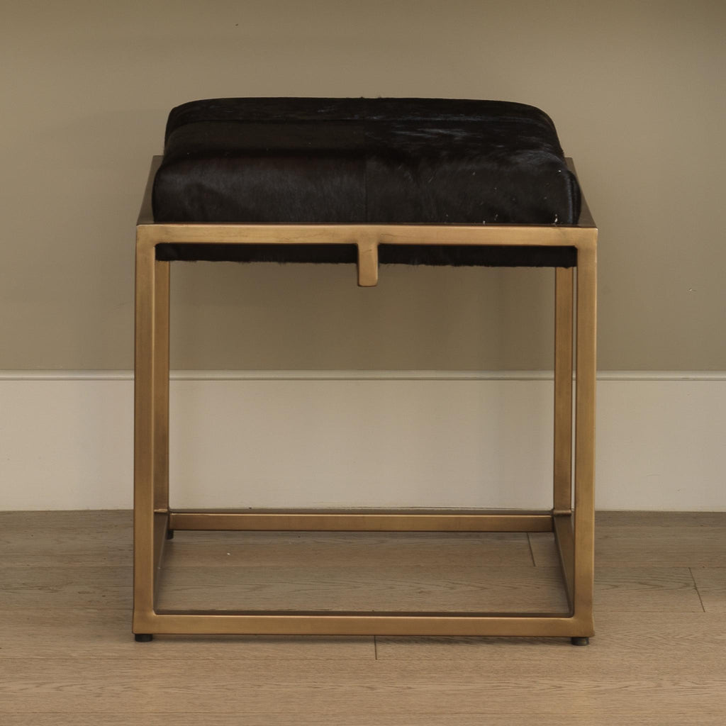 Jamie Young Shelby Stool Brown Furniture