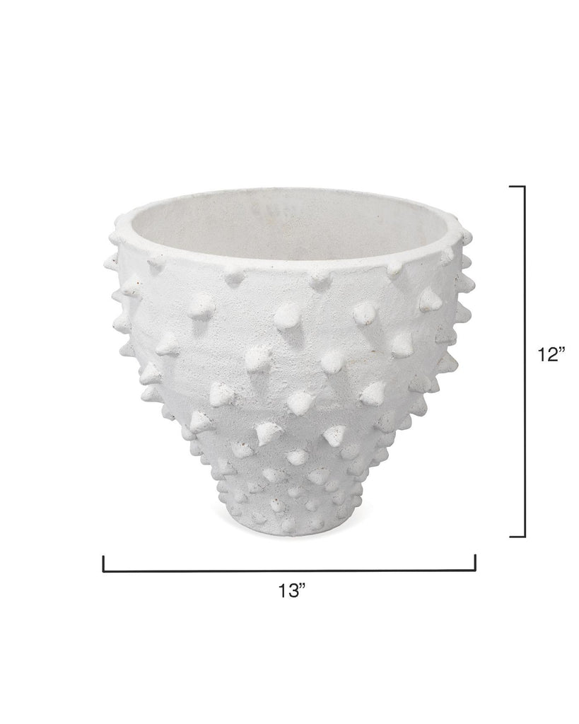 Jamie Young Spike Vase White Accents