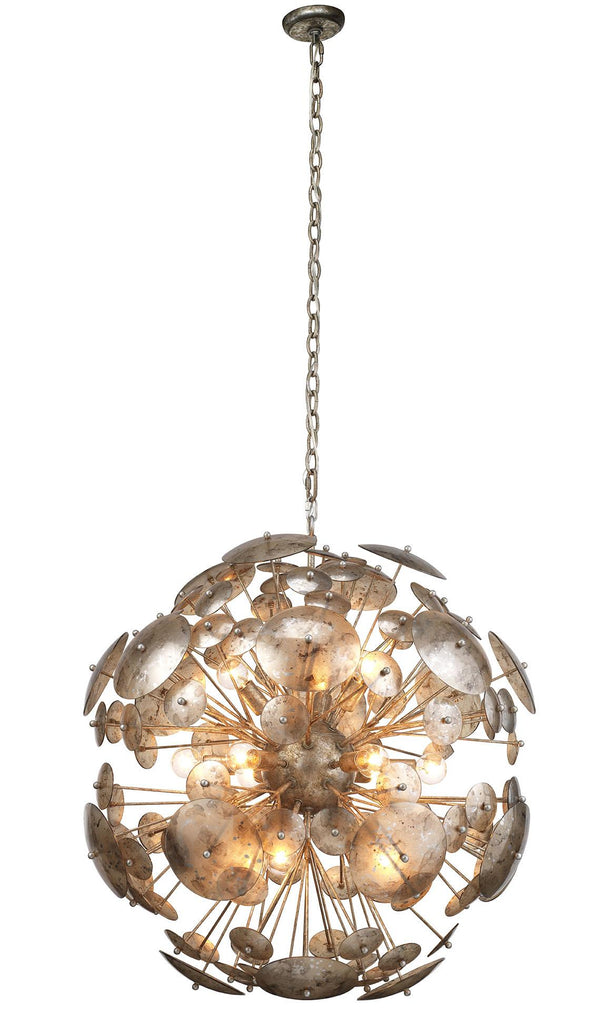 Jamie Young Constellation Round Champagne Chandeliers