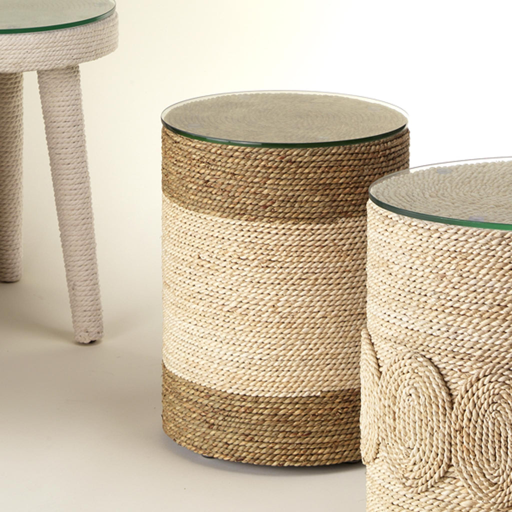 Jamie Young Saint Bart's Seagrass Side Table