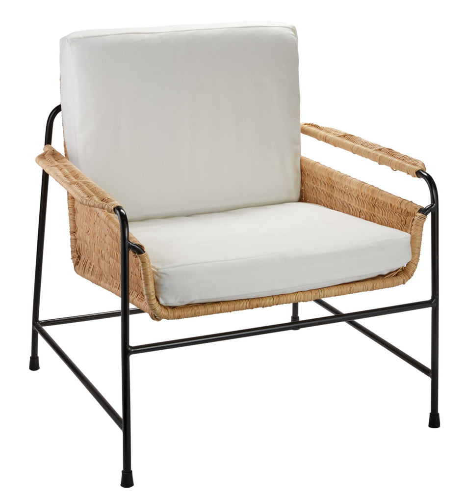 Jamie Young Palermo Rattan Lounge Chair