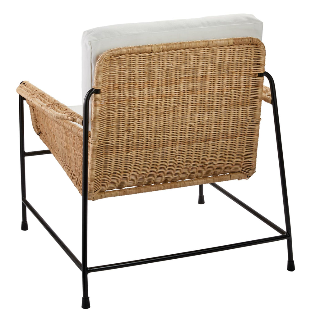 Jamie Young Palermo Rattan Lounge Chair