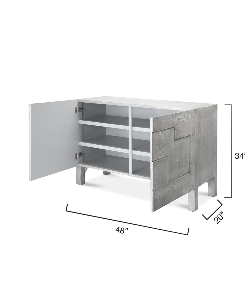 Jamie Young Context Credenza Grey Furniture