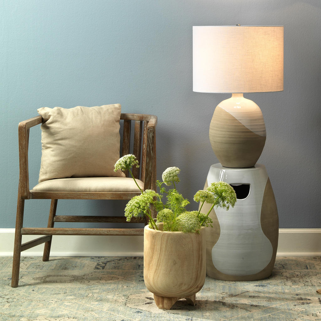 Jamie Young Hillside White Table Lamps