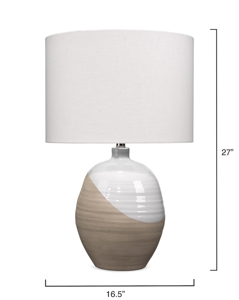 Jamie Young Hillside White Table Lamps