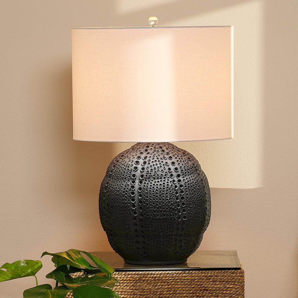 Jamie Young Lunar Black Table Lamps