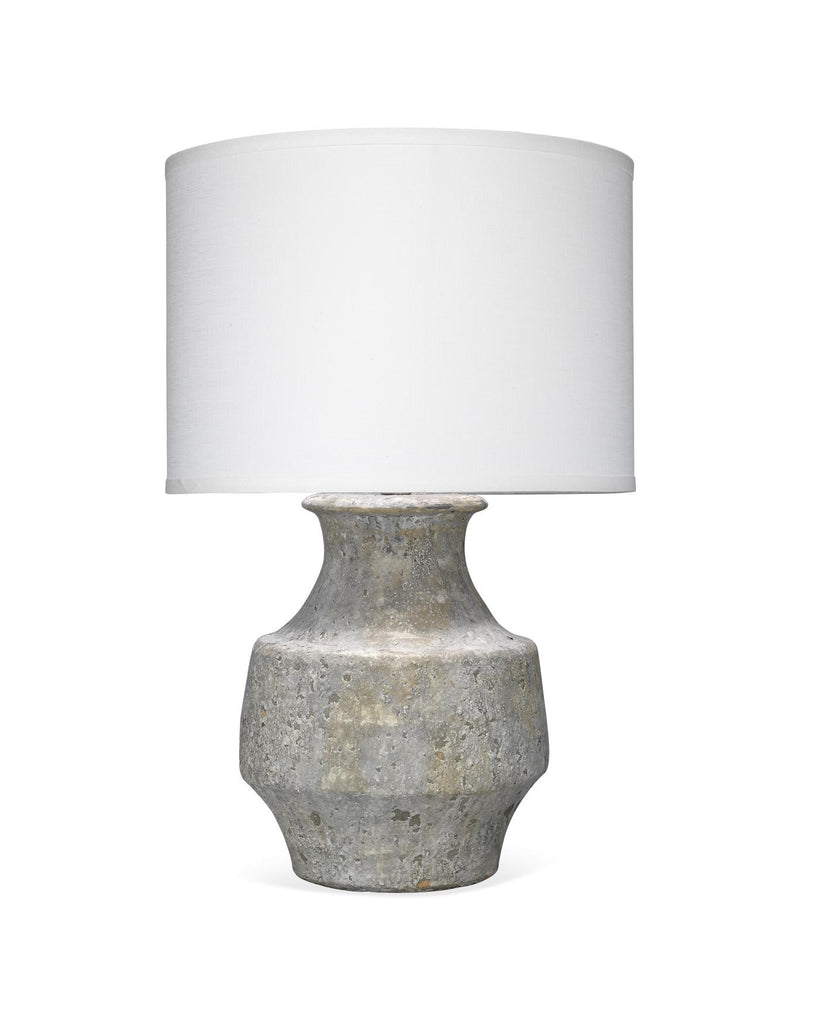 Jamie Young Masonry Grey Table Lamps