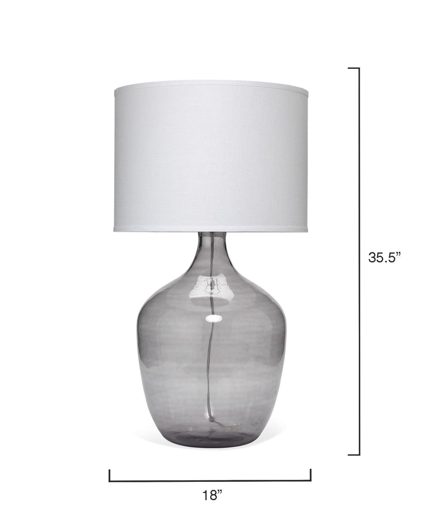 Jamie Young Plum Jar Grey Table Lamps