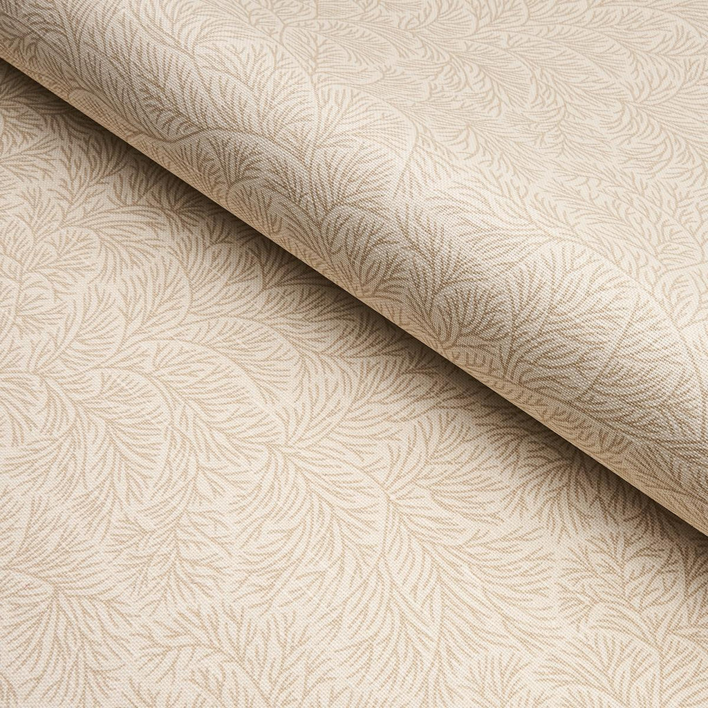 Schumacher Bougainvillea Neutral Fabric