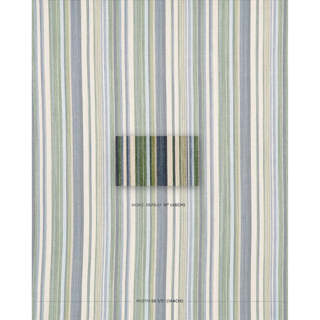 Schumacher Nevado Verde Fabric