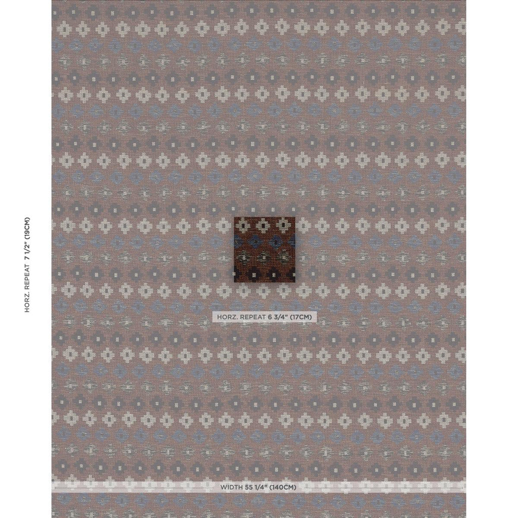 Schumacher Ayumi Performance Russet Fabric