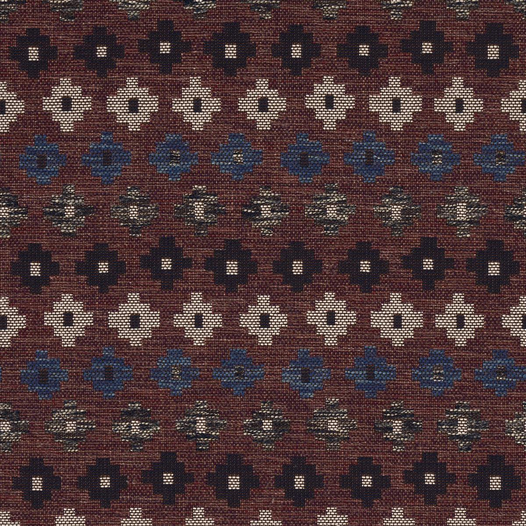 Schumacher Ayumi Performance Russet Fabric