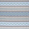 Schumacher Holmul Hand Woven Blue Fabric