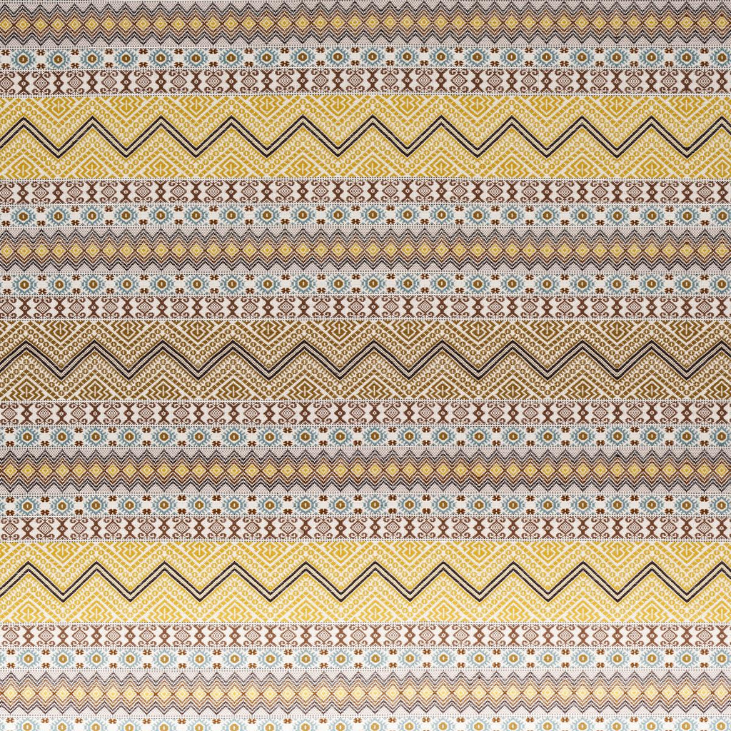 Schumacher Holmul Hand Woven Ochre Fabric