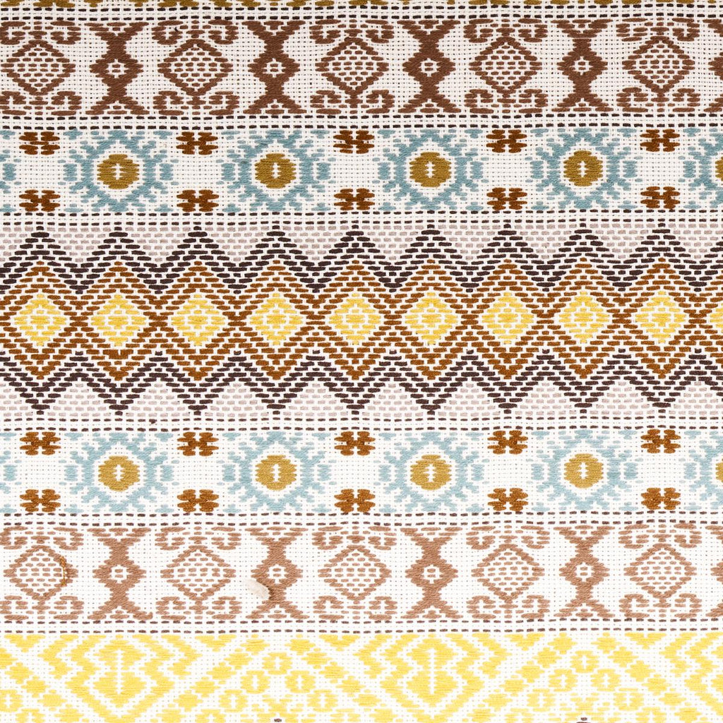 Schumacher Holmul Hand Woven Ochre Fabric