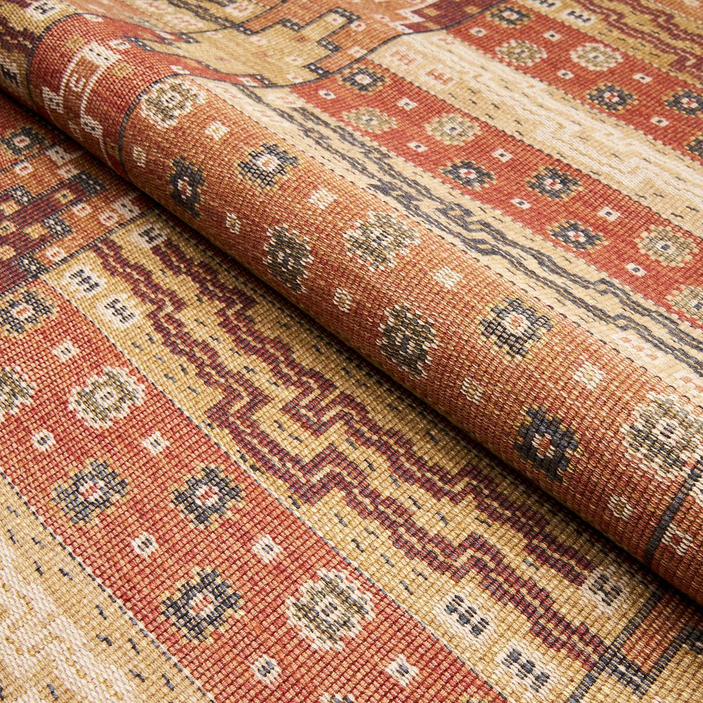 Schumacher Fairuza Flatweave Spice Fabric