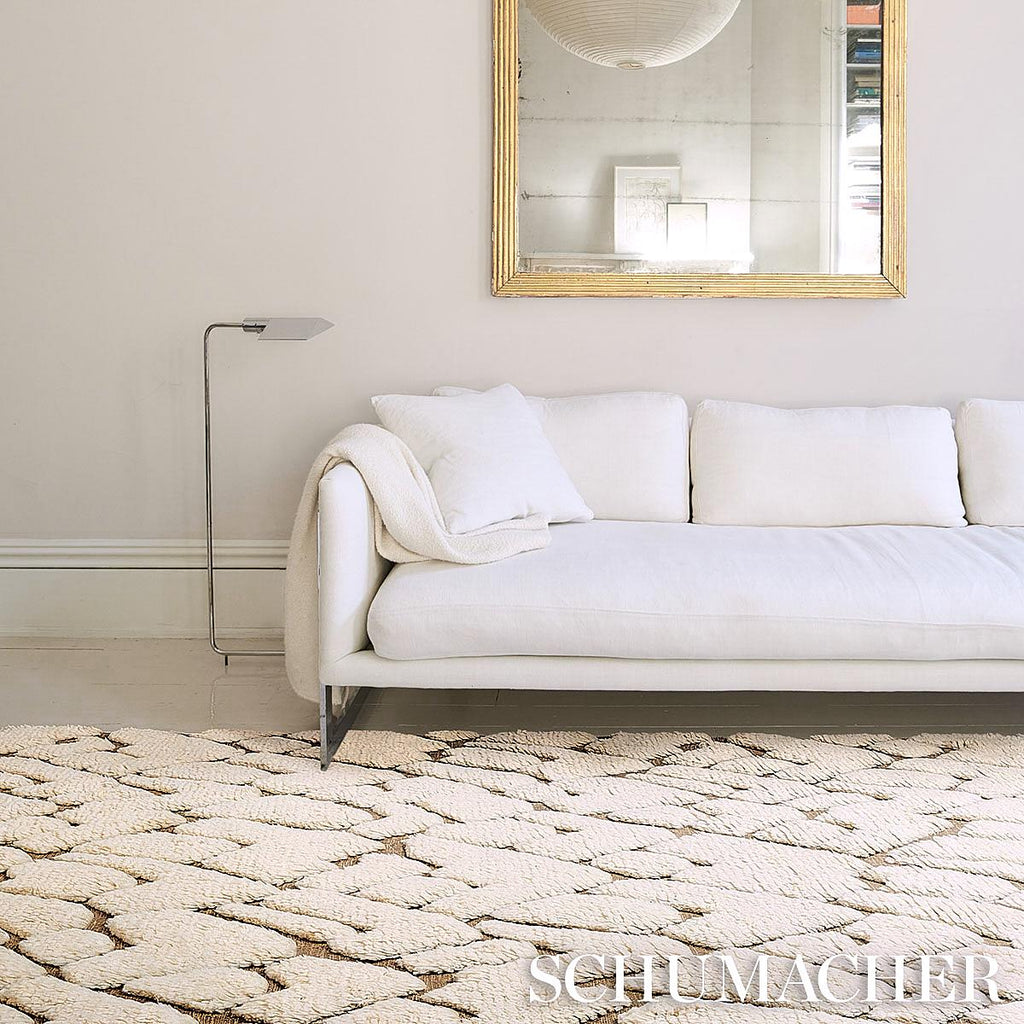 Schumacher Zimba Ivory & Sand 12' x 9' Rug