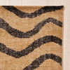 Schumacher Zebre Hand-Knotted Brown & Black 3' X 10' Rug