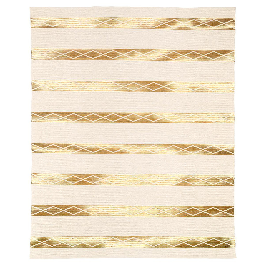 Schumacher Sequoia Stripe Ochre 6' x 9' Rug