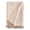 Schumacher Moire Throw Cream 55