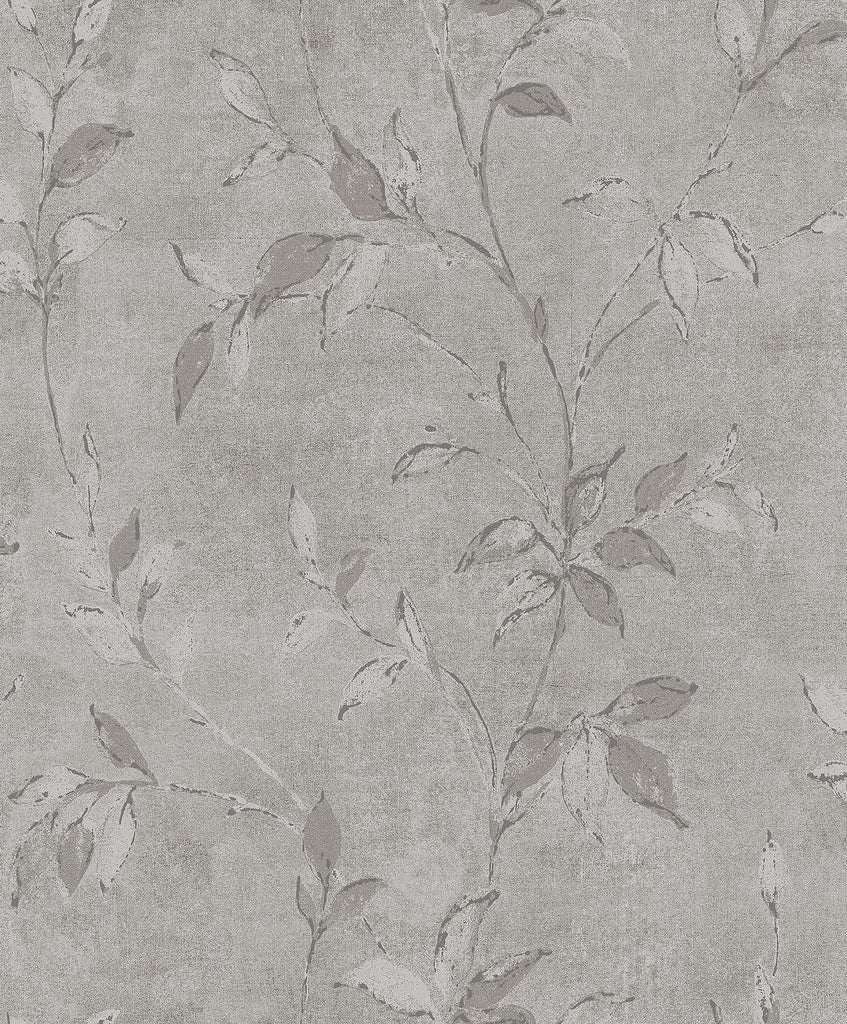 A-Street Prints Kupari Trail Silver Wallpaper