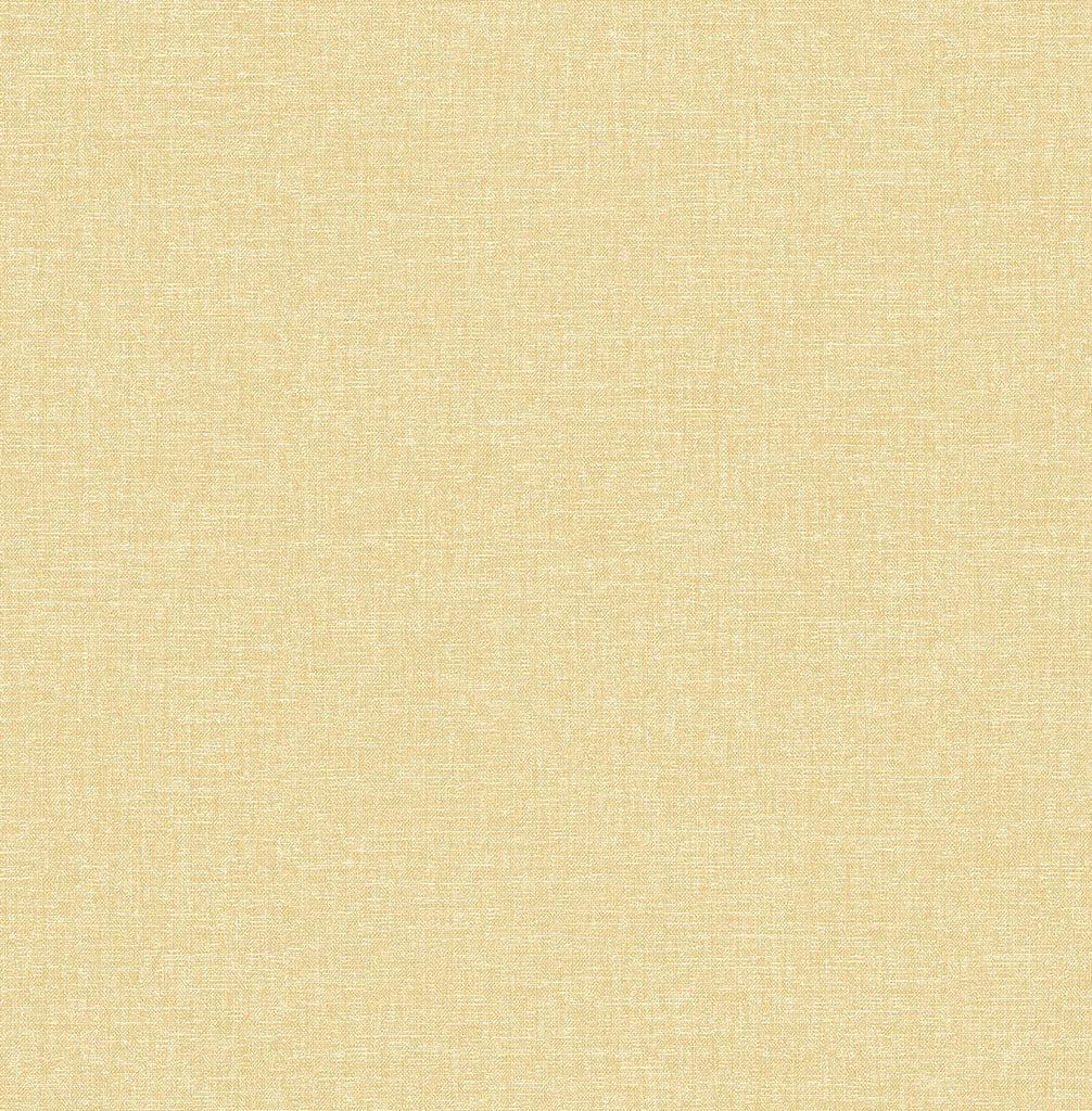 A-Street Prints Glen Texture Yellow Wallpaper