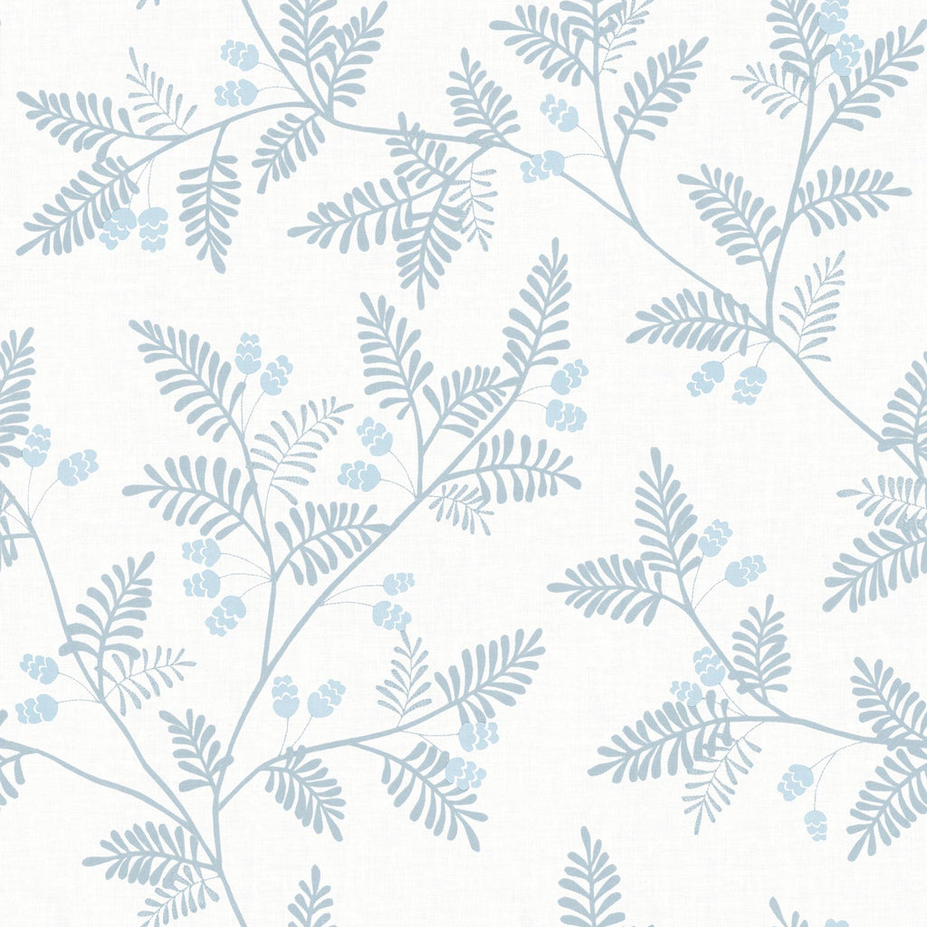 A-Street Prints Ardell Botanical Light Blue Wallpaper
