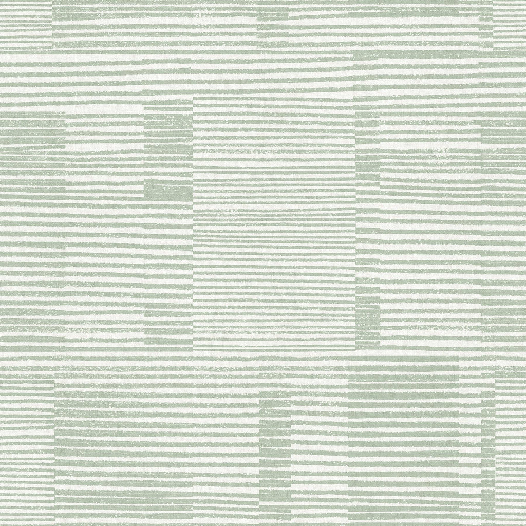 A-Street Prints Callaway Green Woven Stripes Wallpaper