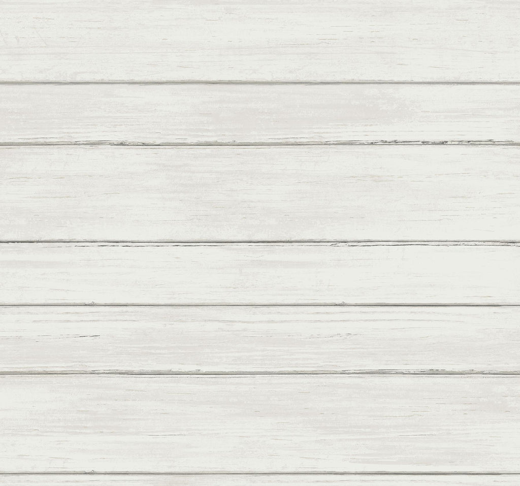 York White Broad Side White Wallpaper