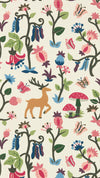 Sanderson Forest Of Dean Mulberry/Multi Wallpaper