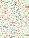 Sanderson Arils Garden Blue Clay/Pink Wallpaper