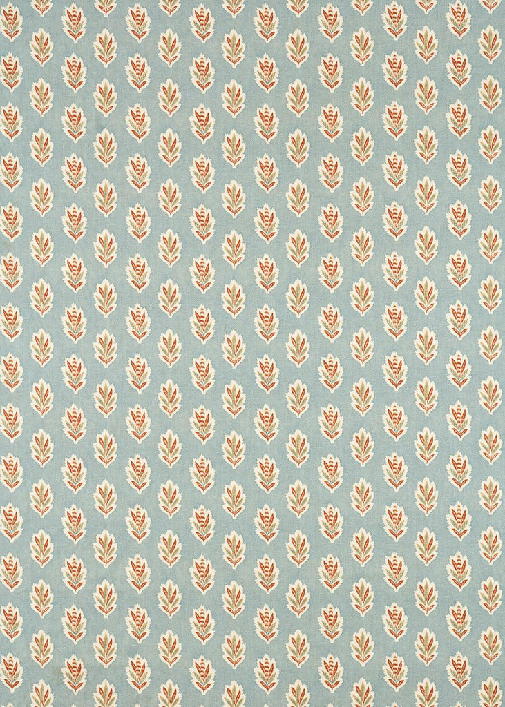 Sanderson Sessile Leaf Blue Clay Fabric