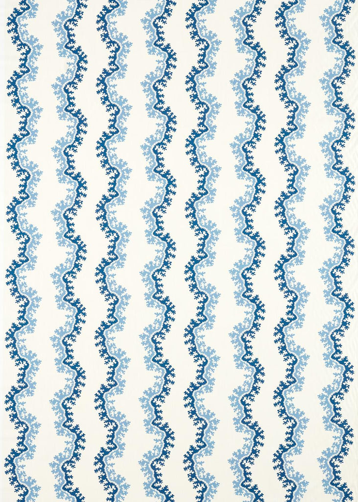 Sanderson Oxbow Indigo Fabric