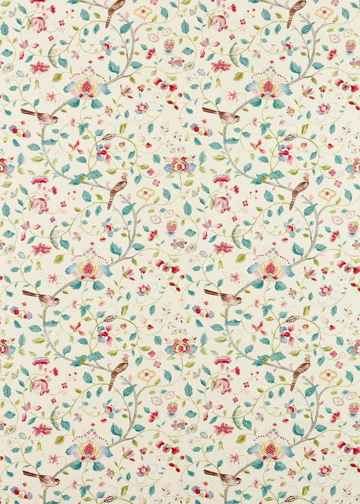 Sanderson Arils Garden Blue Clay/Pink Fabric