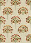 Sanderson Wild Tulip Amber/Cream Fabric